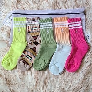 NWT FP Movement Winners Circle Ultimate Sock Pack Spring Combo